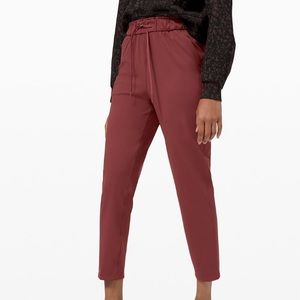 Lululemon Stretch High Rise 7/8 Length Pant 25" Size 10 in Savannah